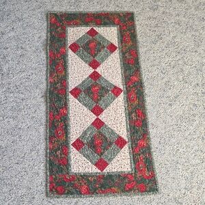 Floral Patchwork Table Runner